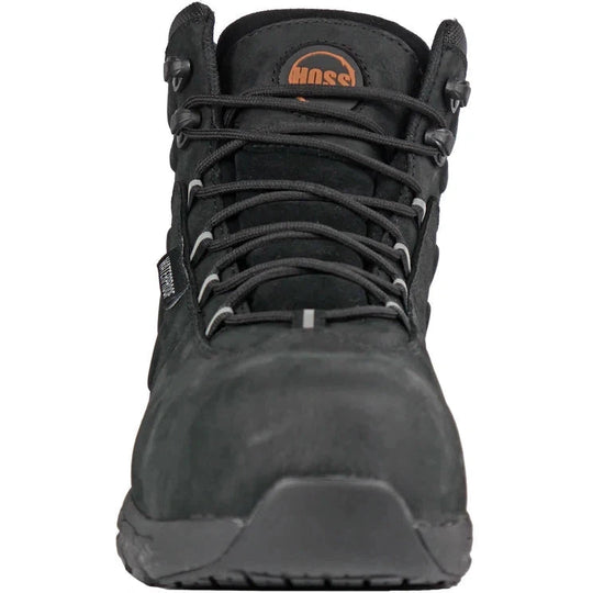 Hoss Men's Tikaboo UL Composite Toe Waterproof Slip Resistant Work Boot - Black 60177 - Overlook Boots