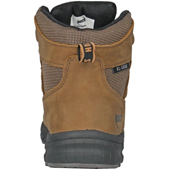 Hoss Men's Tikaboo UL Composite Toe Waterproof Slip Resistant Work Boot - Brown 60406  - Overlook Boots