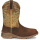 Tony Lama Men's Roustabout 11' Steel Toe Waterproof Western Work Boot -Brown- TW5006 - Overlook Boots