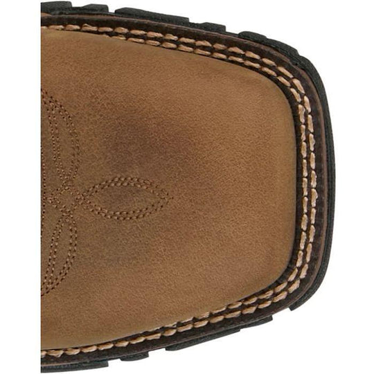 Tony Lama Men's Roustabout 11" Steel Toe Waterproof Work Boot- Tan- TW5022 - Overlook Boots