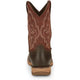 Tony Lama Men's Rasp 11" Wide Round Toe Waterproof Western Work Boot- Brown- RR3362 - Overlook Boots