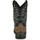 Tony Lama Men's Roustabout 11" Square Toe Waterproof Work Boot- Grey - TW5020 - Overlook Boots