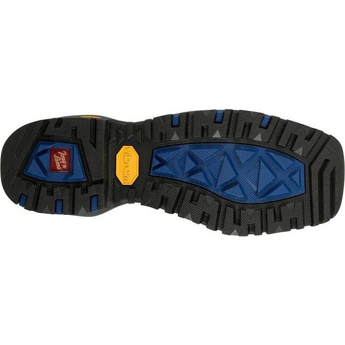 Tony Lama Men's Roustabout 11" Square Toe Waterproof Work Boot- Grey - TW5020 - Overlook Boots