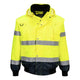Portwest Hi-Vis 3-in-1 Contrast Bomber Jacket - Yellow/Navy - UC465 M - Overlook Boots