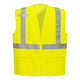 Portwest Economy Hi-Vis Mesh External Pocket Vest - Yellow - 12 Pack - UC495 S - Overlook Boots