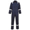 Portwest Bizflame Work Super Lightweight Anti-Static FR Coverall - Navy - UFR21 Small / Blue / Navy - Overlook Boots