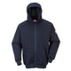 Portwest Modaflame Knit Zipper-Front Hooded FR Sweatshirt - Navy - UFR81 M - Overlook Boots