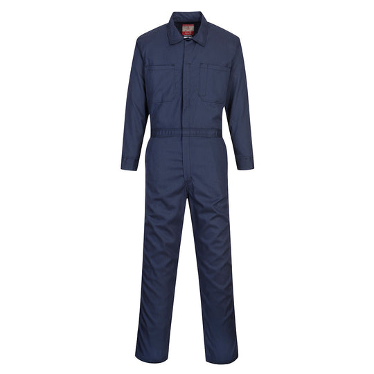 Portwest Bizflame 88/12 Classic FR Coverall - Navy - UFR87 S - Overlook Boots