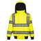 Portwest Hi-Vis Reversible Bomber Jacket - Yellow/Black - UH449 4XL / Yellow - Overlook Boots