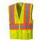 Portwest Tulsa Hi-Vis Mesh Executive Vest - Yellow - 12 Pack - US371 Small / Yellow - Overlook Boots