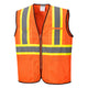 Portwest Frisco Hi-Vis Mesh Executive Vest - Orange - 12 Pack - US381 M - Overlook Boots