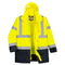Portwest Hi-Vis 5-in-1 Contrast Executive Jacket - Yellow/Navy - US768 Small / Yellow - Overlook Boots