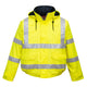 Portwest Bizflame Rain Hi-Vis Antistatic Insulated FR Bomber Jacket - Yellow - US773 M - Overlook Boots