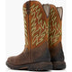 Rocky Men's Ironhawk 12" Square Toe Waterproof Western Work Boot - Brown - RKW0469 - Overlook Boots