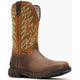 Rocky Men's Ironhawk 12" Square Toe Waterproof Western Work Boot - Brown - RKW0469 7 / Medium / Brown - Overlook Boots