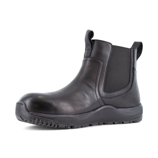 Volcom Men's Street Shield Composite Toe Slip On Station Duty Boot - Black - VM30706 - Overlook Boots