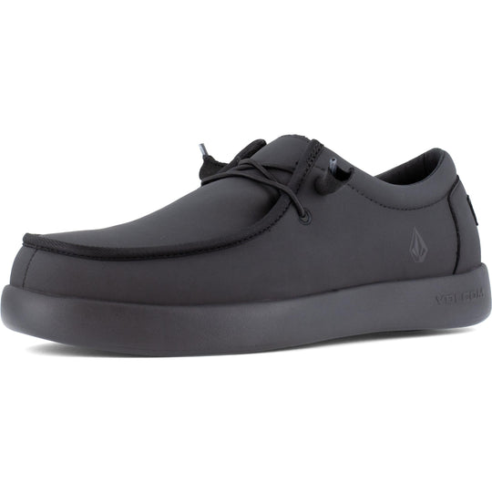 Volcom Women's Chill Comp Toe Slip On Casual Work Shoe- Black- VM30810F - Overlook Boots