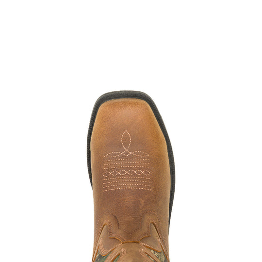 Wolverine Men's Rancher Level Steel Toe Waterproof Pull-On Wellington Western Work Boot - Camo - W241195 - Overlook Boots