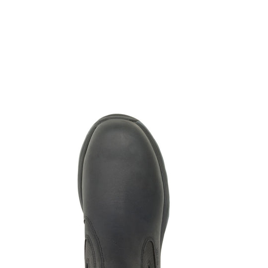 Wolverine Men's Alpha ft Comp Toe Waterproof Slip On Romeo Work Boot - Black - W251097 - Overlook Boots