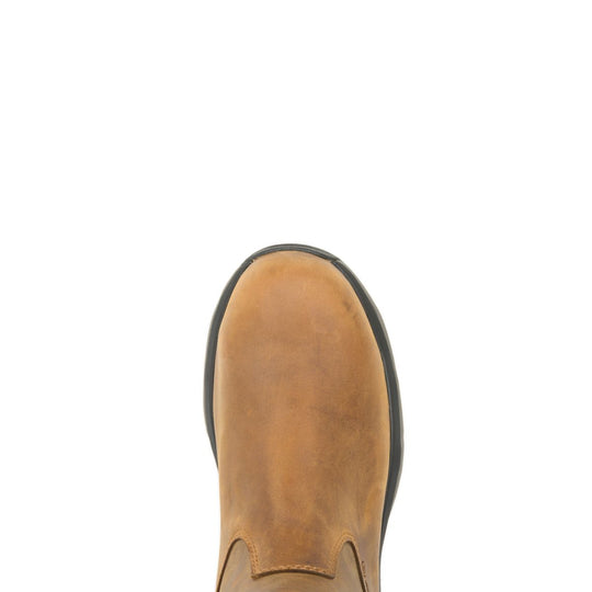 Wolverine Men's Alpha ft Comp Toe Waterproof Wellington Work Boot - Tan - W251108 - Overlook Boots