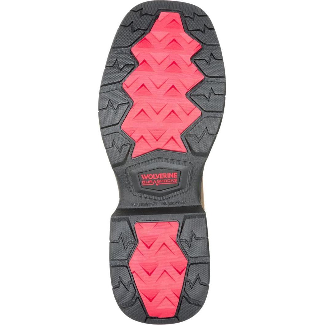 Wolverine Men's Rancher ft Comp Toe Waterproof Wellington Work Boot - Dark Tan- W251109 - Overlook Boots