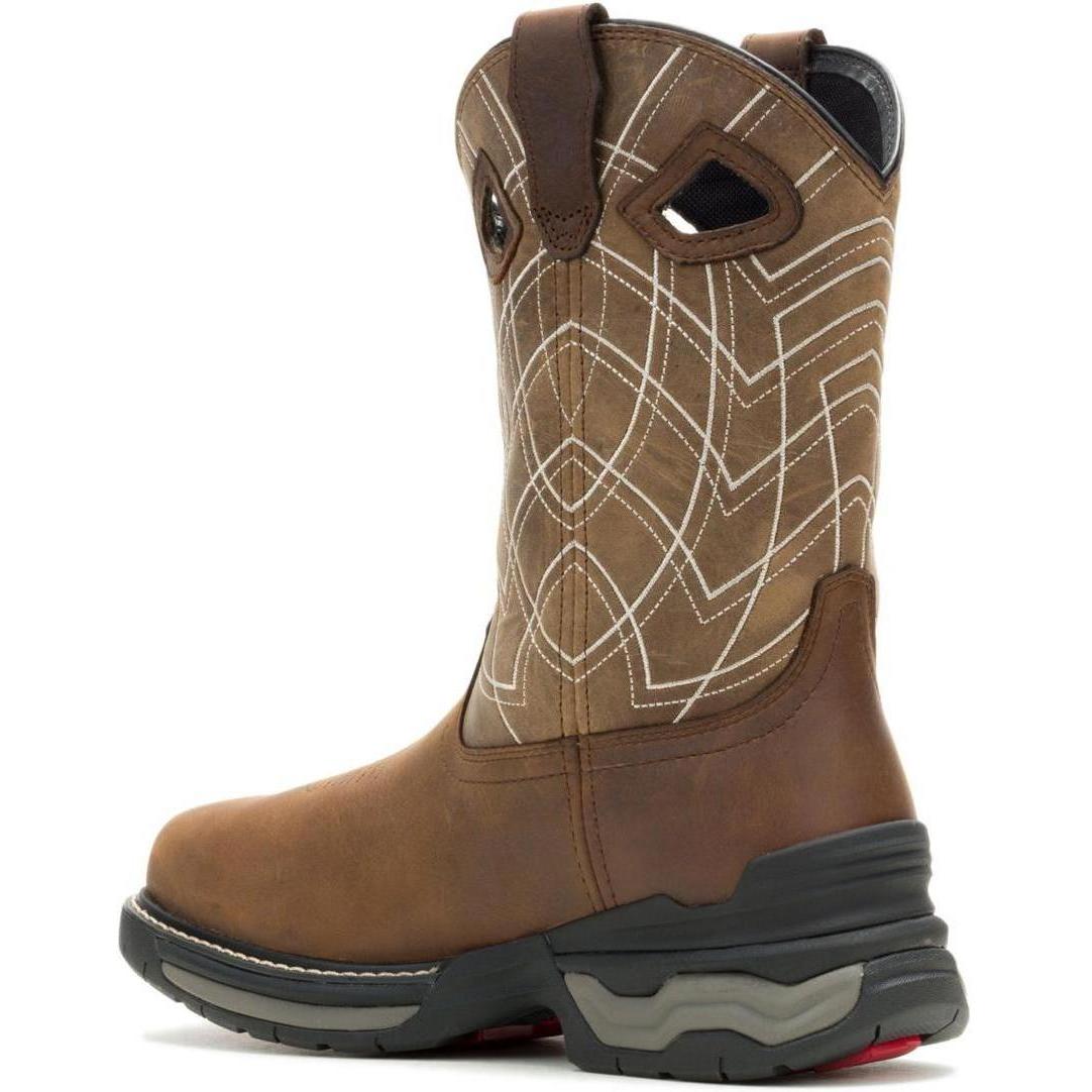 Wolverine Men's Rancher ft Comp Toe Waterproof Wellington Work Boot - Brown - W251113 - Overlook Boots