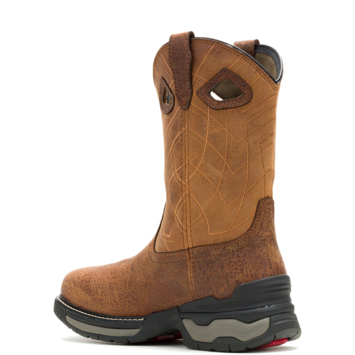 Wolverine Men's Rancher ft Comp Toe Waterproof Wellington Work Boot - Caramel - W251114 - Overlook Boots