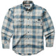 Wolverine Men's Flame Resistant Plaid Long Sleeve Twill Shirt - Bering - W1203980-413 Medium / Bering Plaid - Overlook Boots