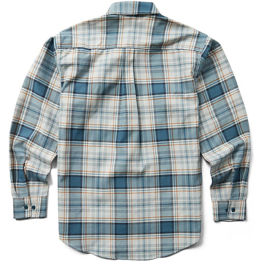 Wolverine Men's Flame Resistant Plaid Long Sleeve Twill Shirt - Bering - W1203980-413 - Overlook Boots