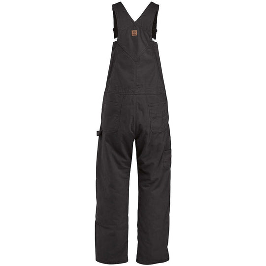 Wolverine Men's Sawmill Duck Insulated Bib - Black - W1204980-003 - Overlook Boots