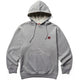 Wolverine Men's Midweight Pullover Hoddy Gray - W1209860-036 Small / Light Gray Heather - Overlook Boots