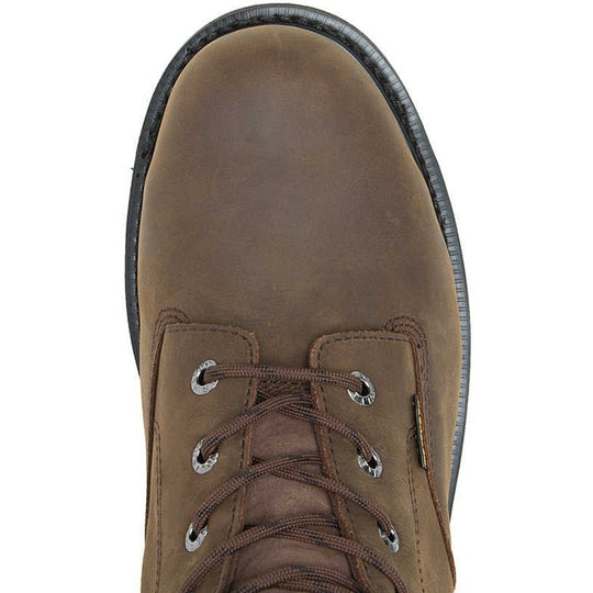 Wolverine Men's McKay 8" Steel Toe Waterproof MG Work Boot -Brown- W05680 - Overlook Boots