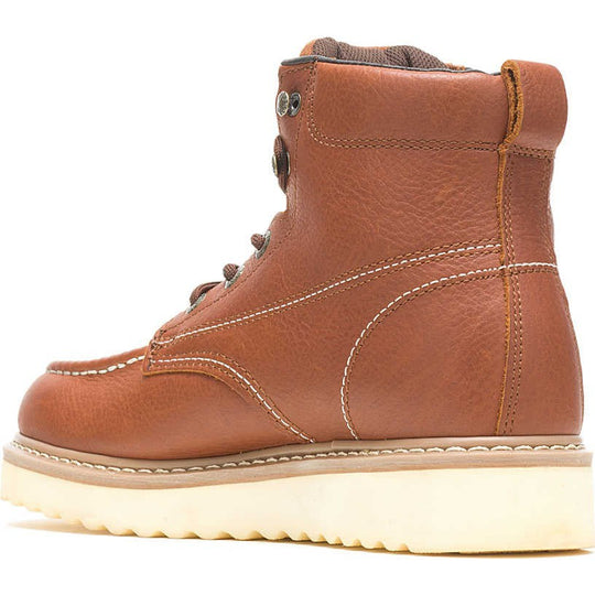 Wolverine Men's 6" Soft Toe Waterproof Work Boot - Tan - W08288 - Overlook Boots