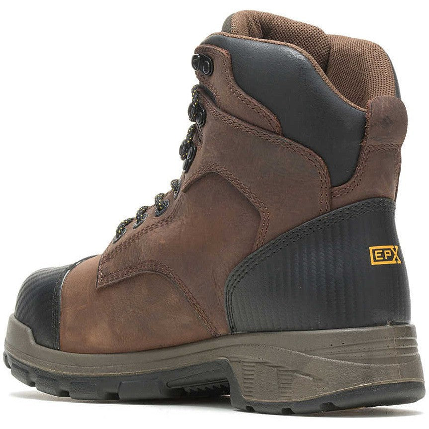 Wolverine Men's Blade LX 6" Comp Toe WP MG Work Boot- Brown- W10706  - Overlook Boots