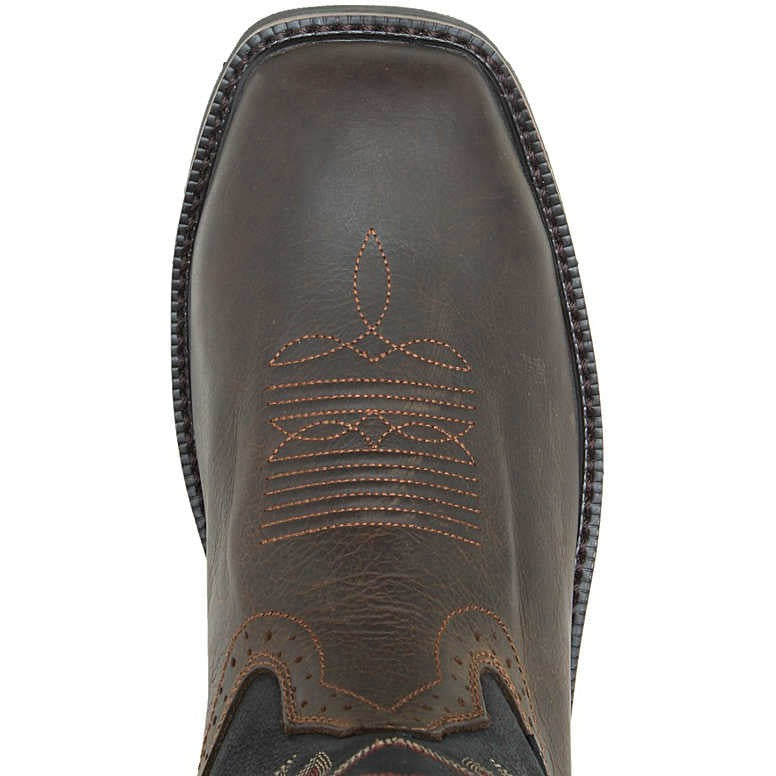 Wolverine Men's Rancher Steel Toe Waterproof Western Work Boot- Black- W10765 - Overlook Boots