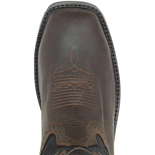 Wolverine Men's Rancher Soft Toe Waterproof Western Work Boot- Brown- W10768 - Overlook Boots
