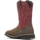 Wolverine Men's Rancher Steel Toe Waterproof Met Guard Wellington Western Work Boot - Brown/Red - W10929 - Overlook Boots