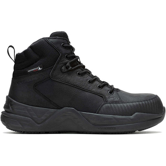 Wolverine Men's ProShift LX 6" Composite Toe Waterproof Work Boot -Black- W241009 7.0 / Medium / Black - Overlook Boots