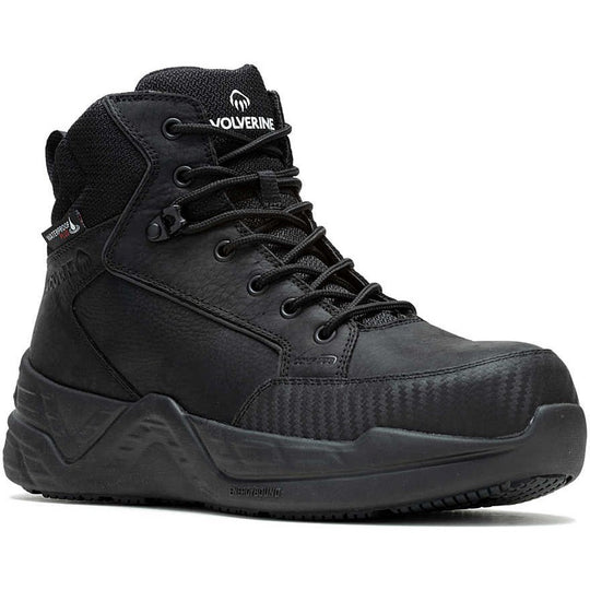 Wolverine Men's ProShift LX 6" Composite Toe Waterproof Work Boot -Black- W241009 - Overlook Boots