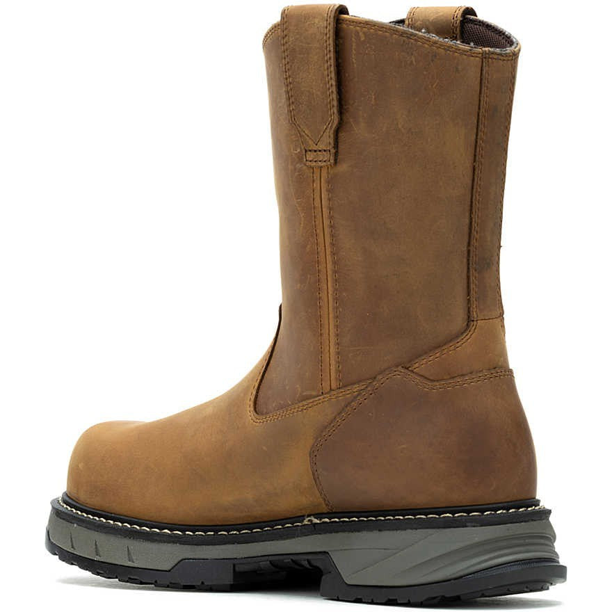Wolverine Men's Reforce 10" Composite Toe Waterproof Wellington Work Boot- Cashew- W241027 - Overlook Boots