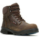Wolverine Men's Durashocks Slip Resistant Icon 6" Composite Toe Waterproof Work Boot -Brown- W241097 7 / Medium / Dark Brown - Overlook Boots