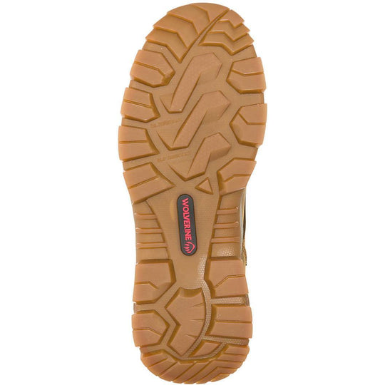 Wolverine Men's Vantage Ft HyperRest 6" Moc Toe Waterproof Work Boot - Tan - W250005 - Overlook Boots