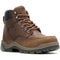 Wolverine Men's Vantage Ft 6" Moc Toe Waterproof Carbonmax Work Boot - Brown - W251007 7.0 / Medium / Dark Brown - Overlook Boots