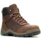 Wolverine Men's Vantage Ft 6" Comp Toe Waterproof Carbonmax Work Boot - Brown - W251010 7 / Medium / Dark Brown - Overlook Boots
