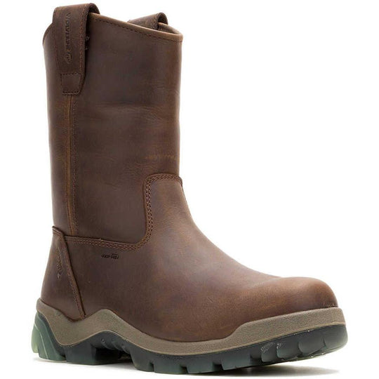 Wolverine Men's Vantage Ft HyperRest Waterproof Wellington Work Boot - Brown - W251012 7.0 / Medium / Dark Brown - Overlook Boots