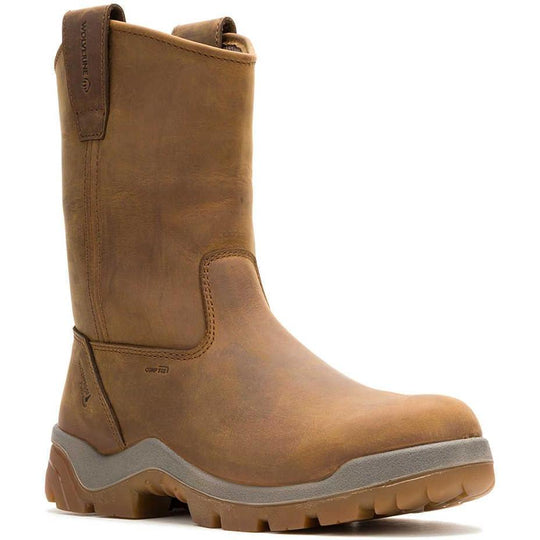 Wolverine Men's Vantage Ft HyperRest Waterproof Wellington Work Boot - Tan - W251053 7.0 / Medium / Tan - Overlook Boots