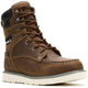 Wolverine Men's Trade 8" Steel Toe Waterproof Wedge Work Boot - Brown - W251055 7 / Medium / Brown - Overlook Boots