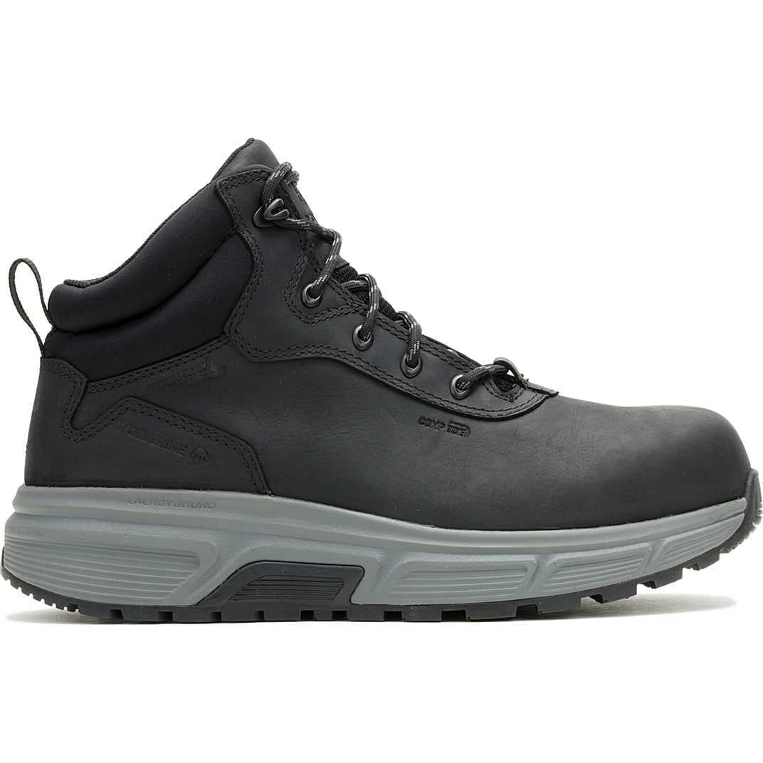 Wolverine Men's Ride Performance Comp Toe Waterproof Wedge Work Boot - Black - W251134 - Overlook Boots