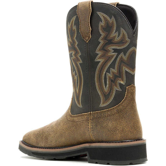 Wolverine Men's Rancher Steel Toe Waterproof Wellington Western Work Boot - Black - W251070 - Overlook Boots