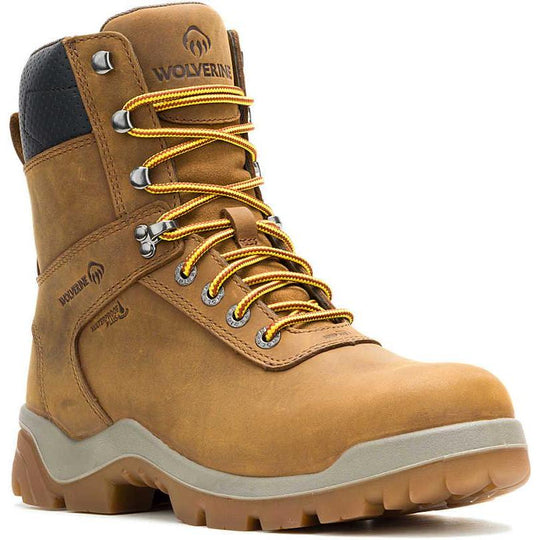 Wolverine Men's Loader II ft 6" Soft Toe Waterproof Work Boot - Trail - W260015 7.0 / Medium / Brown - Overlook Boots